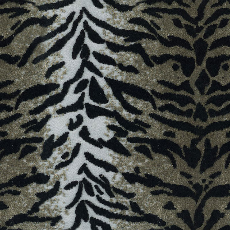 Jacquard bermutu kulit Kewan Kewan Tiger
